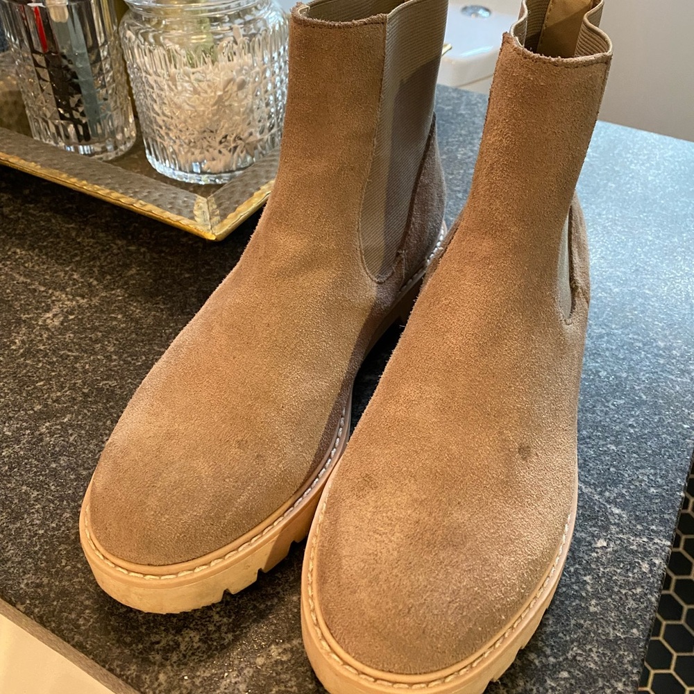 Dolce Vita Suede Chelsea Boots